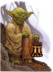 Yoda auf Dagobah