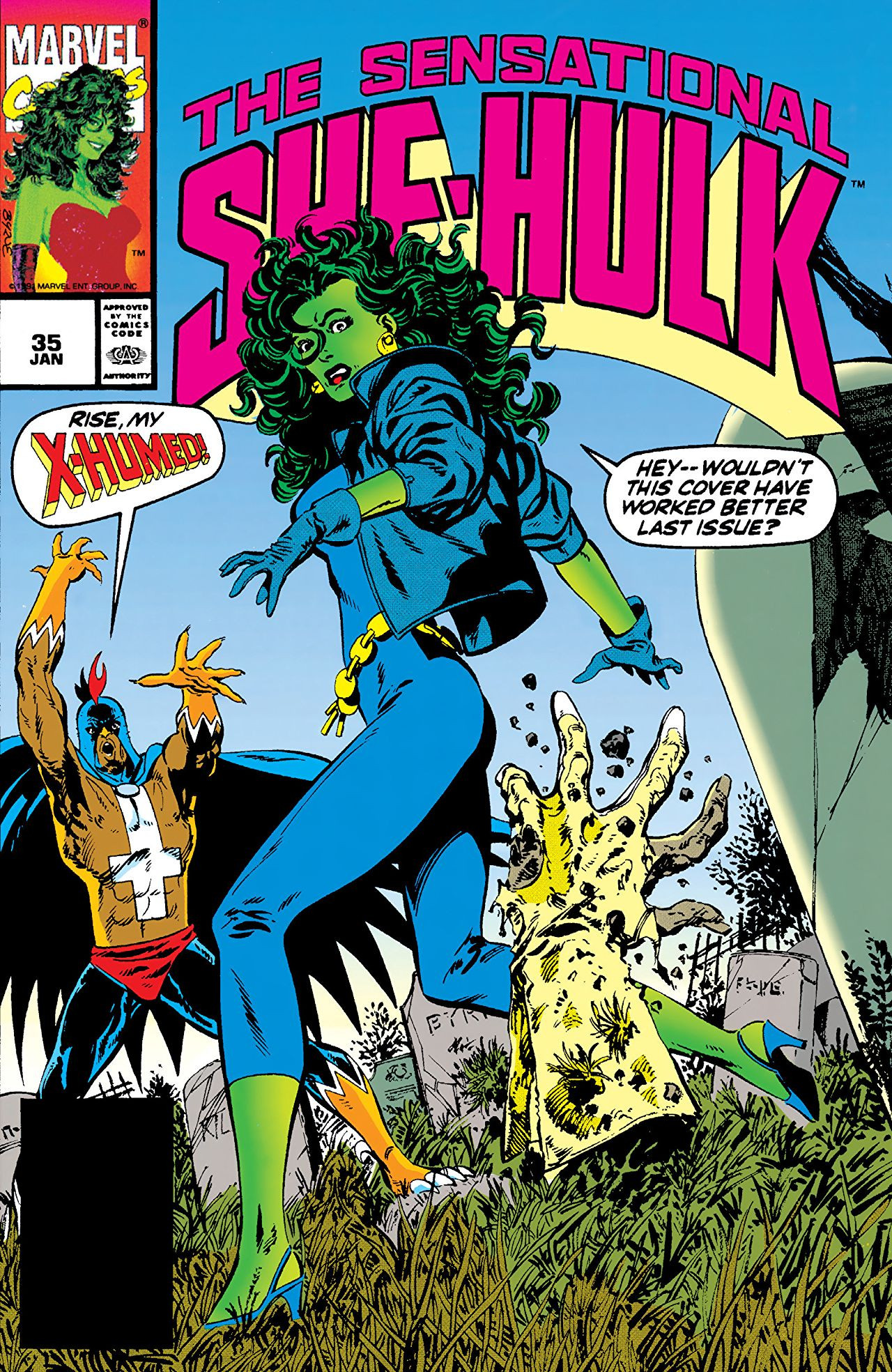 Sensational She Hulk Vol 1 35 Marvel Comics Database