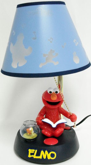 Elmo talking lamp