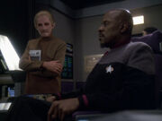 Odo ist um Kira besorgt