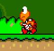 SMW Screenshot Roter Koopa