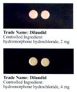 Hydromorphone dilaudid