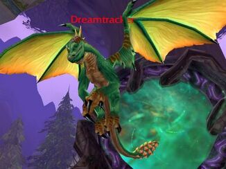 Drachen grün