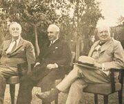 Roosevelt Inonu Churchill