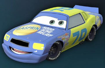 disney cars gasprin