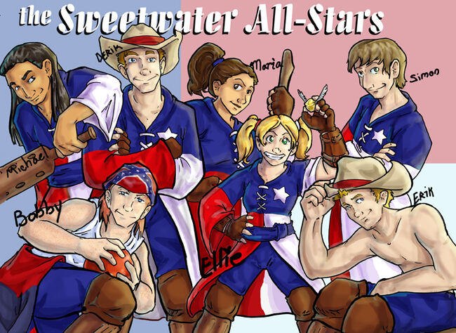 The Sweetwater All Stars by xanykaos