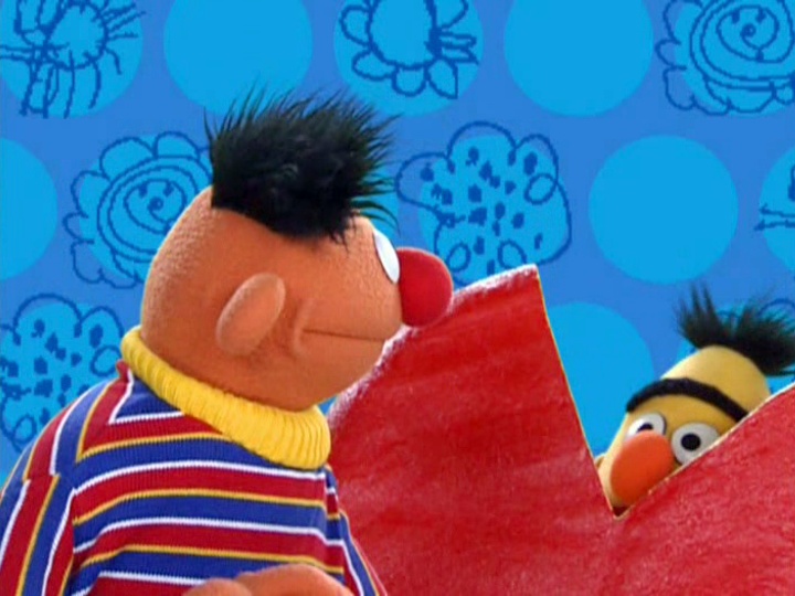 play with me sesame ernie says book