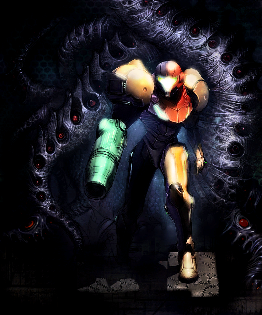 Can anyone find the source/creator for this amazing Samus wallpaper