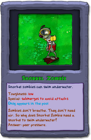 Almanac Card Snorkel Zombie