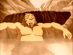 Iroh relaxing