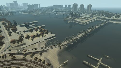 DukesBayBridge-GTA4-northwards
