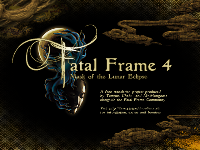 fatal frame 4 translation patch credits