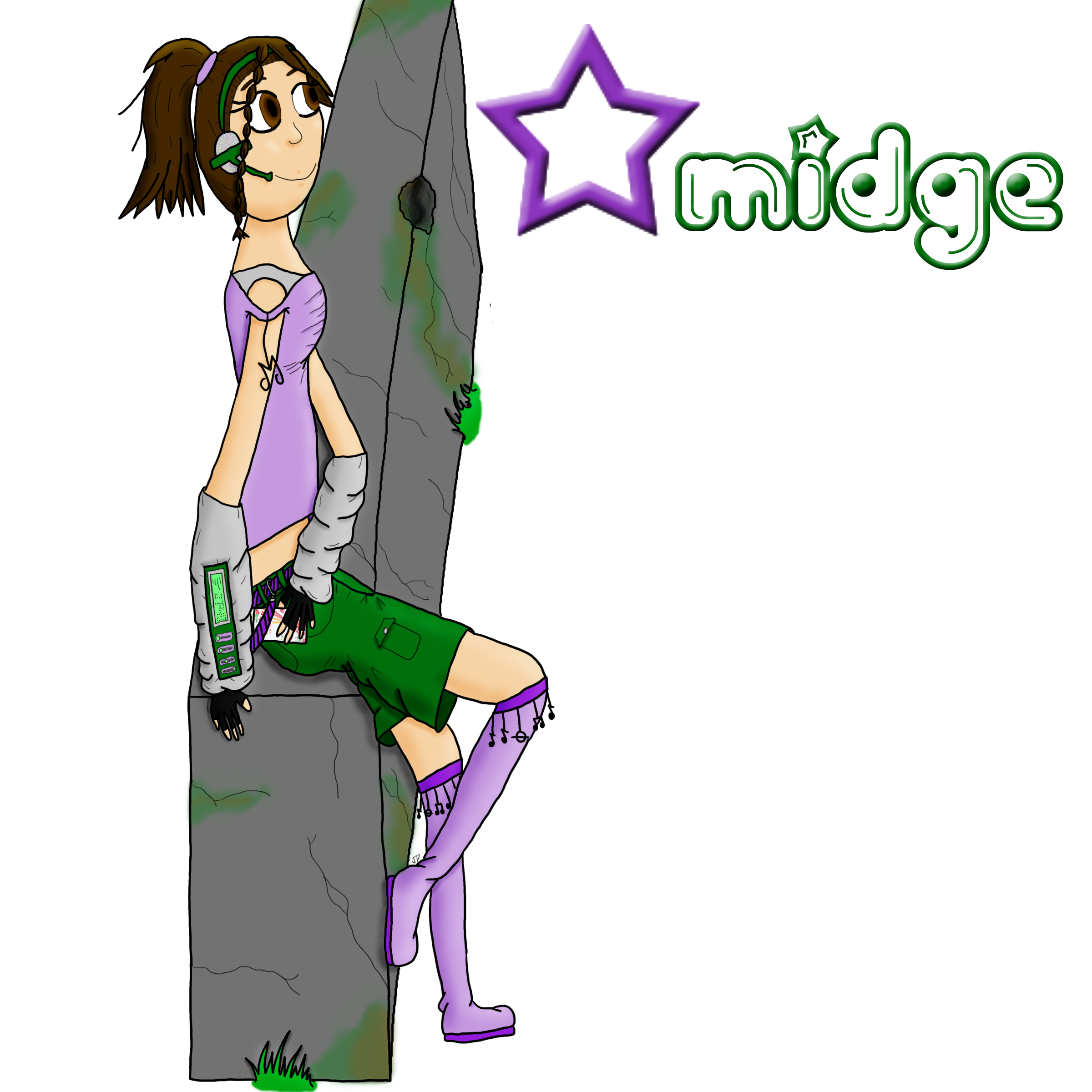 midge is the first utauloid proposed by jessipiratelove of youtube and ...