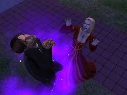 Sims virando vampiro