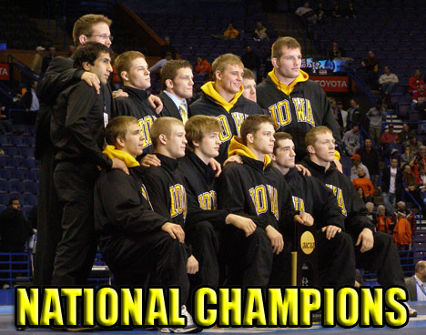 iowa championships ncaa wrestling wins division 2000 since title coach tom brands 2008 good year