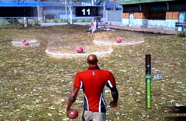 Bocce challenge mode