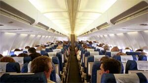Plane interior
