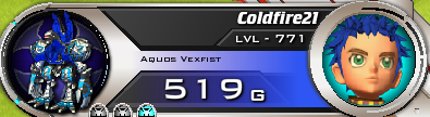 Aquos Vexfist Coldfire