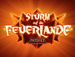Patch 4.2 - Sturm auf die Feuerlande Logo