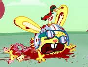 Ewww hes dead