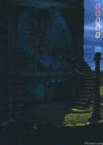 Centra ruins statue