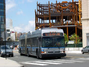 MBTA Silver Line bus 1132