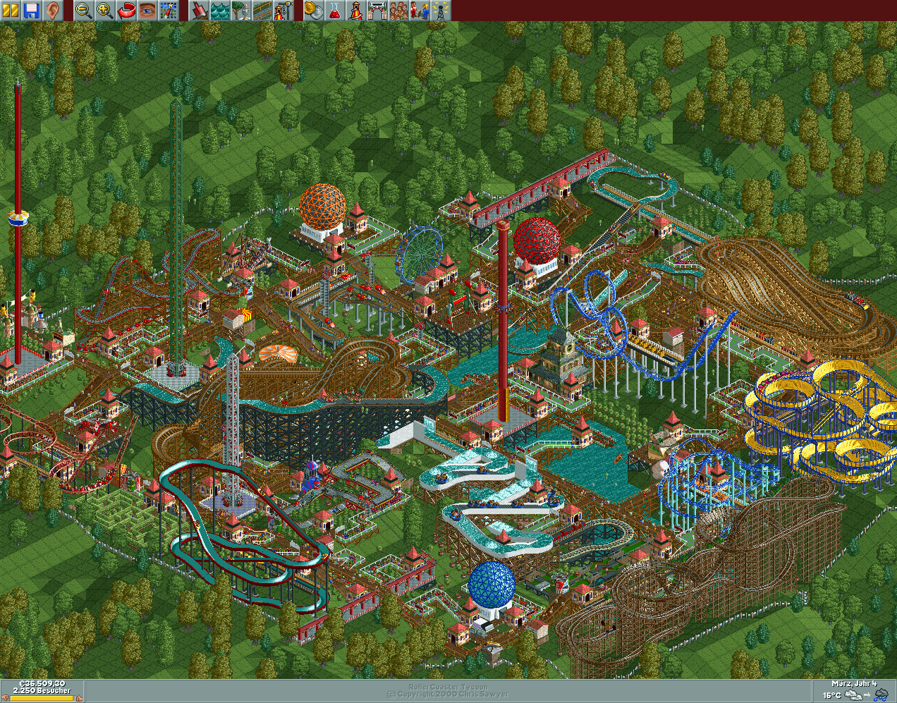 Pickle Park RollerCoaster Tycoon