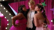 Glee Prom Queen Mercedes Sam Rachel