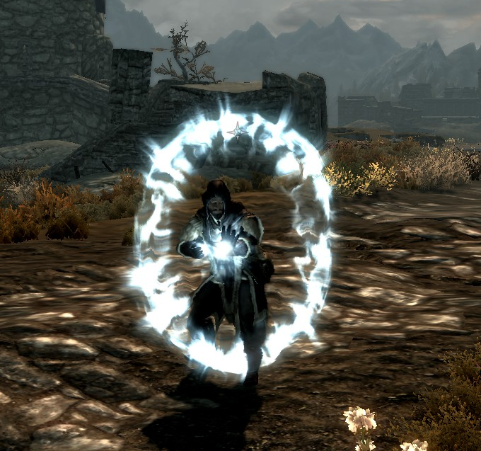 skyrim ward shield mod