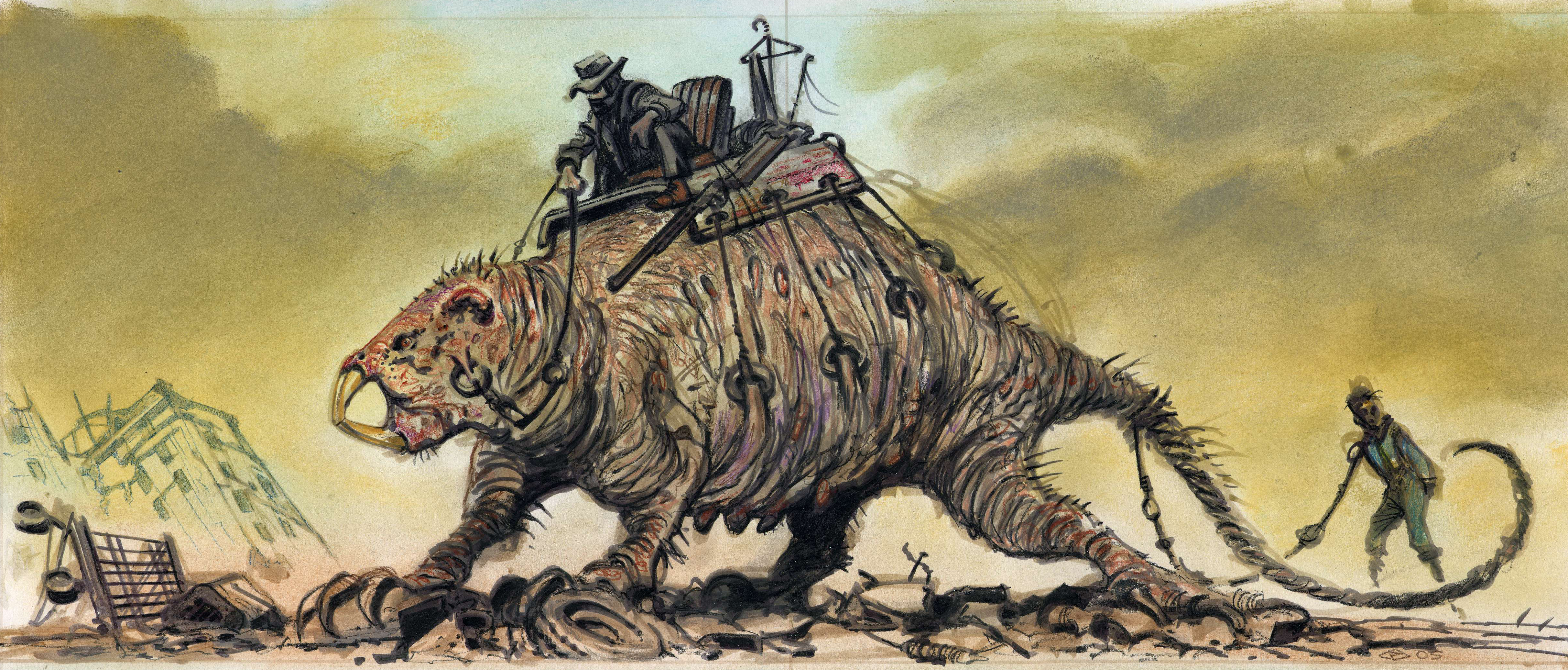 Les formes de vie. GiantMoleratCA2