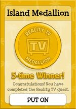 RealityTVMedallion