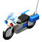 Car detectivemotorcycle icon