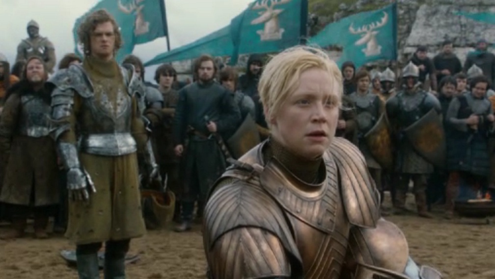 game of thrones cast season 2 brienne of tarth