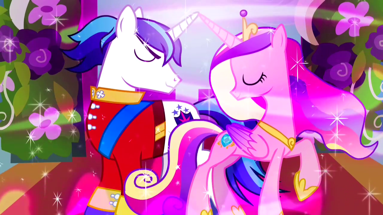 my little pony princess cadence and shining armor