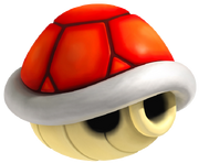 Red Shell Artwork - Mario Kart Wii