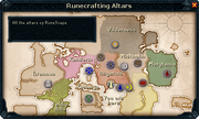 Rune Altar Map