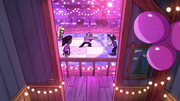 S1e7 pacifica in bathroom and on dance floor