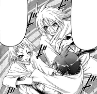 Medaka vs Akune and Nabeshima