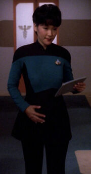 Starfleet maternity uniform, 2370