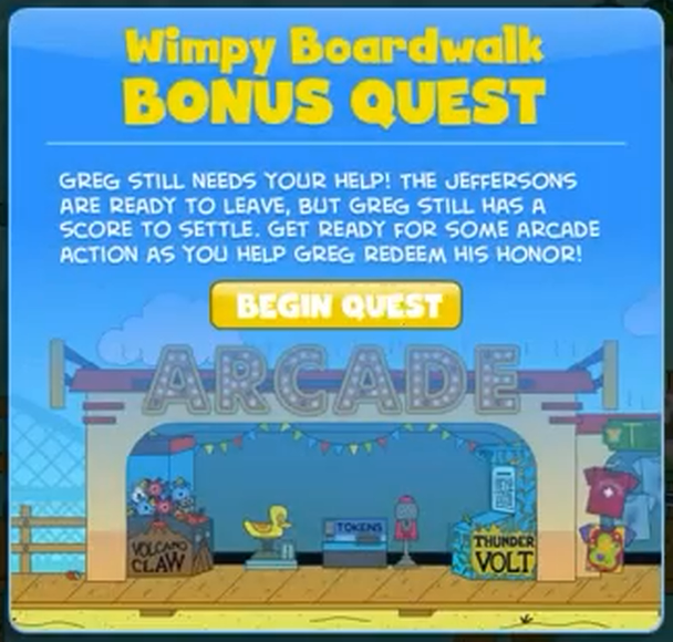 Wimpy Boardwalk Island Bonus Quest - Poptropica Wiki