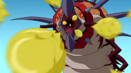 Slamworm disparando