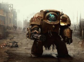 Exterminador Cañón Asalto Ángeles Oscuros Marines Espaciales Warhammer 40k Wikihammer