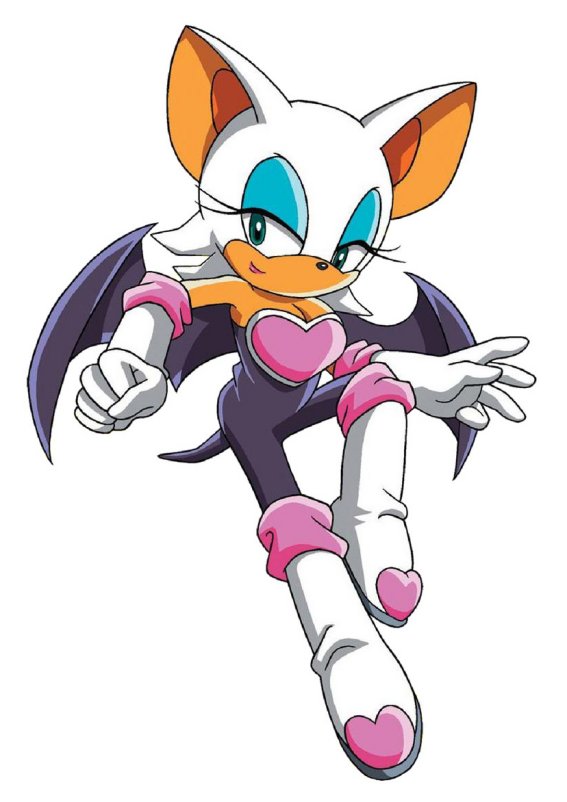 Rouge The Bat Mobius Encyclopaedia Sonic The Hedgehog Comics