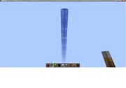 Aerial view of tall building- Minecraft