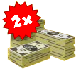 2X Monkey Money Icon