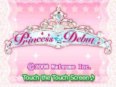 princess debut nintendo ds otome game