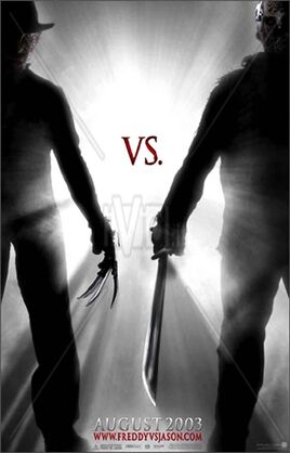 Freddy vs Jason teaser poster
