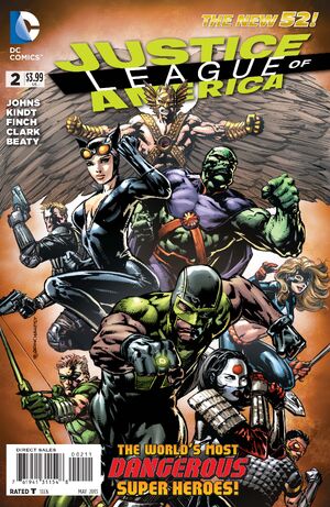 Cover for Justice League of America #2 (2013)