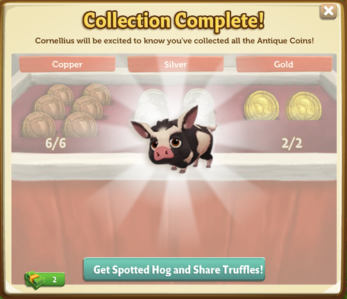 Mud Wallow building reward Spotted Hog