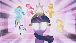 1000px-Main ponies activated the Elements of Harmony S01E02